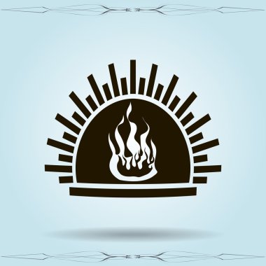 şömine simge tasarlamak