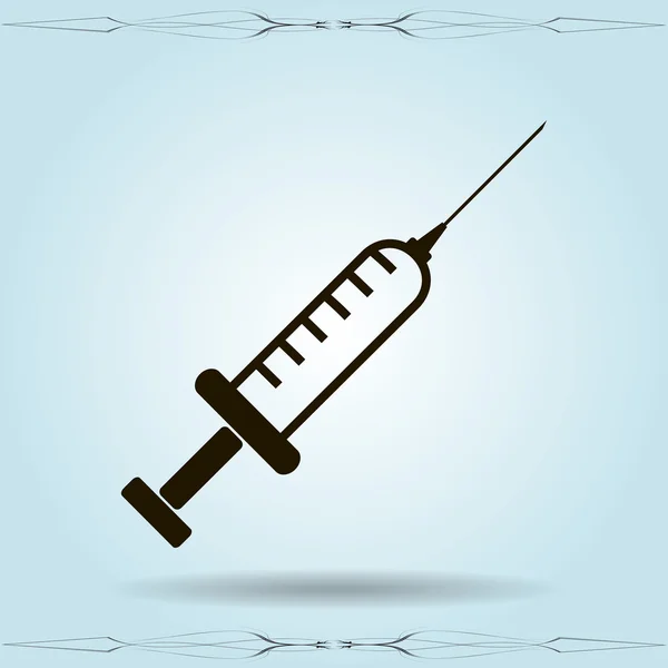 Hypodermic icon illustration — Stock Vector