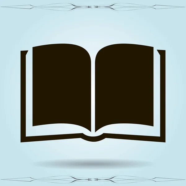 Web icon book — Stock Vector