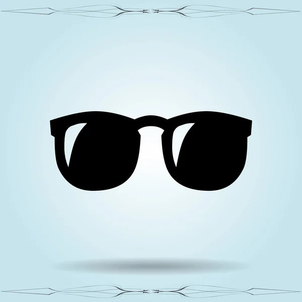 Simbolo dell'icona degli occhiali vettoriali — Vettoriale Stock