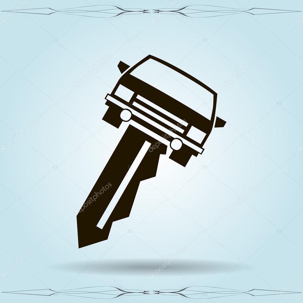 car key  illustration