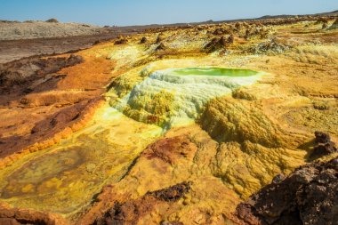 Dallol, il cratere della Dancalia