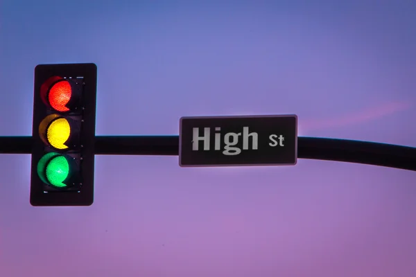 Gökkuşağı trafik ışığı