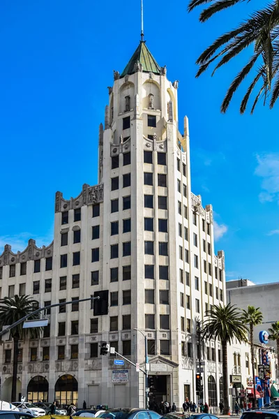 Hollywood First National Building, Hollywood, Los Angeles, Califórnia, EUA — Fotografia de Stock