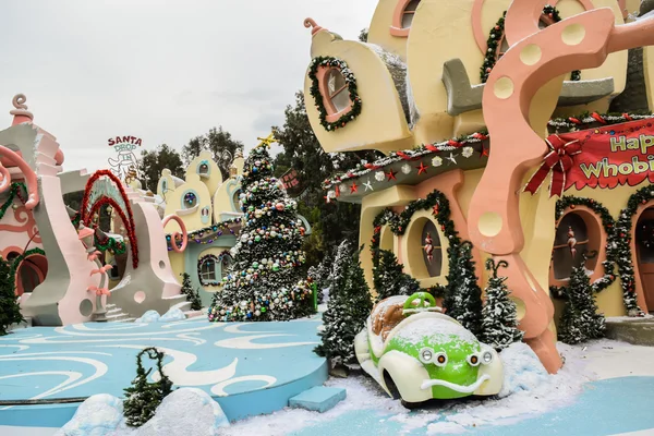 Grinchmas φτάνει ευτυχισμένη whobilation — Φωτογραφία Αρχείου