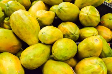 Taze papaya arka plan