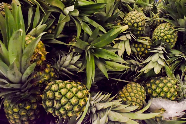 Fundo de frutos de abacaxi — Fotografia de Stock