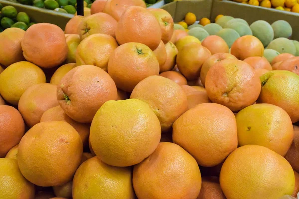 Ripe grapefruit background — Stock Photo, Image