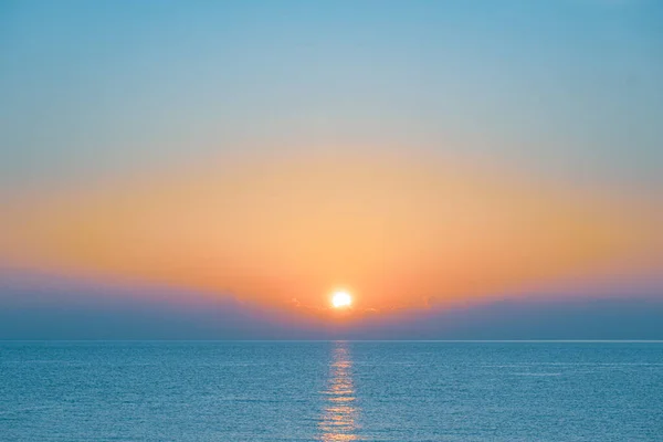 Beautiful Sunset Sea — Stock Photo, Image