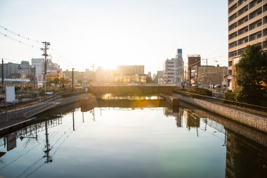 Japonya'da güzel kanal