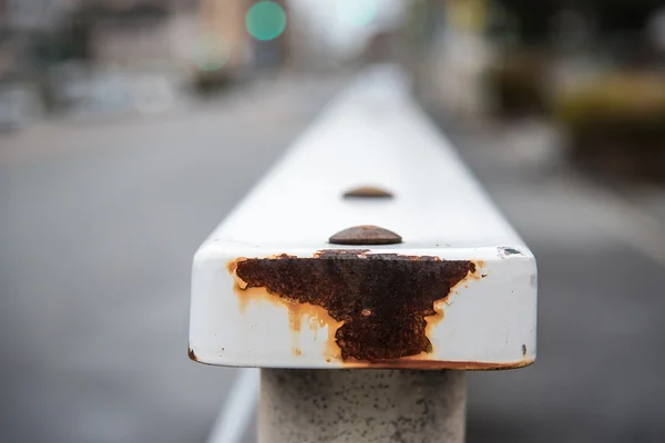 Pista de hierro oxidado — Foto de Stock