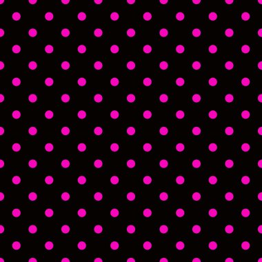 Sıcak pembe polka dot