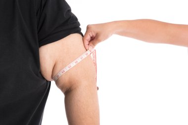 Şişman adam, büyük kol