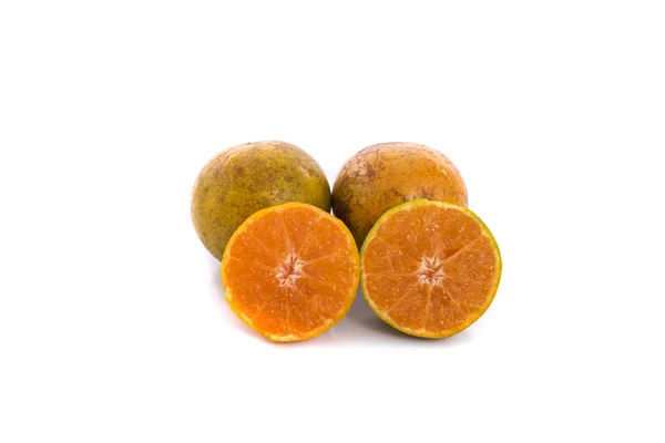 Κλείσιμο του φρέσκου πορτοκαλιού — Φωτογραφία Αρχείου