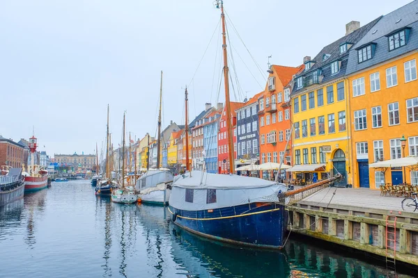 El lugar histórico más polular de Copenhague — Foto de Stock