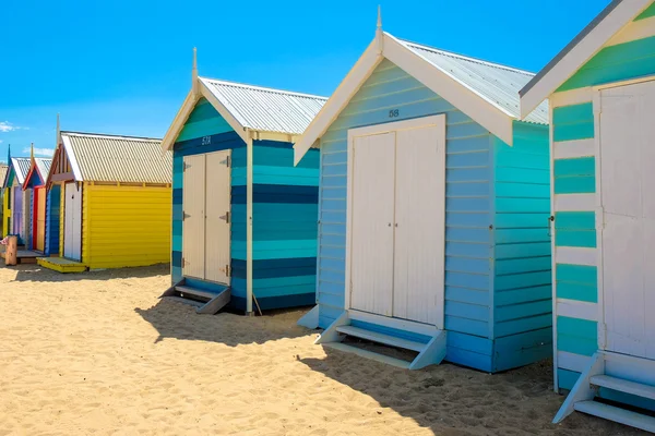 Renkli sahil evi Brighton Beach