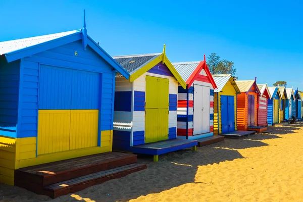 Renkli sahil evi Brighton Beach