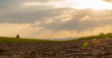 Timelapse Sunset mountain range beautiful landscape mist, dusk golden time dramatic sky. Time lapse Beautiful landscape motion high mountain ridge mist panning panorama scenery dawn dramatic sky. 