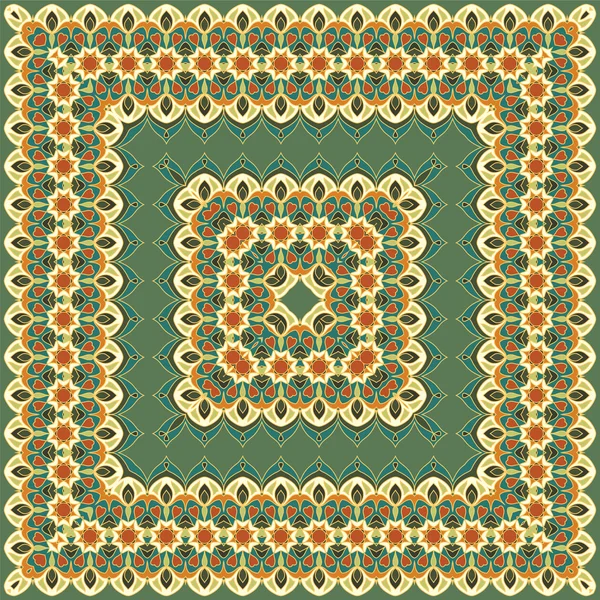 Ярко-зелёный платок — стоковый вектор