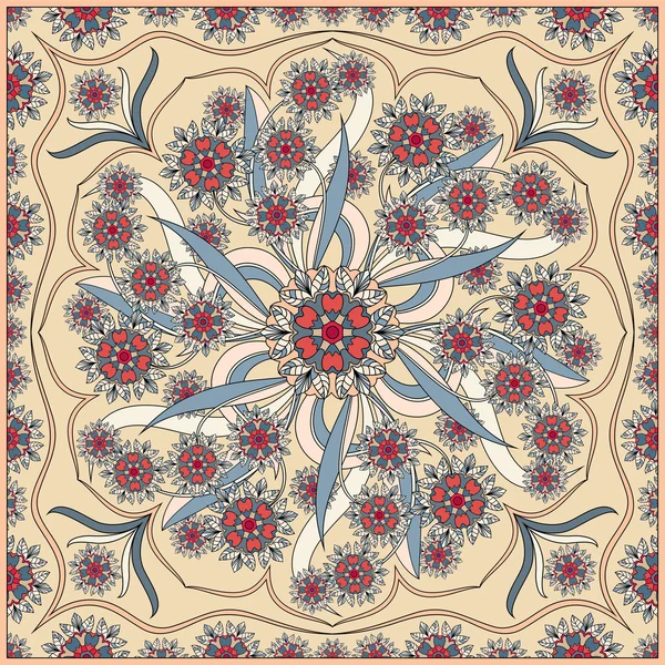 Detaylı çiçek desenli.