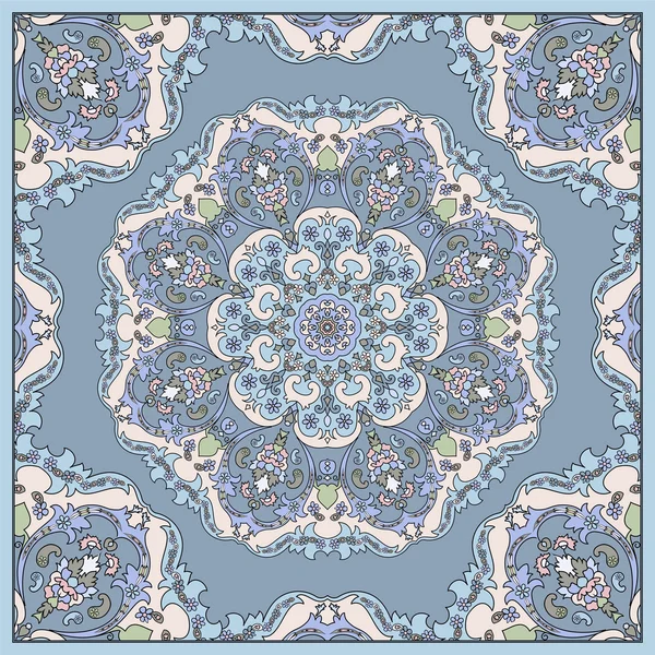 Detaylı çiçek atkı tasarımı