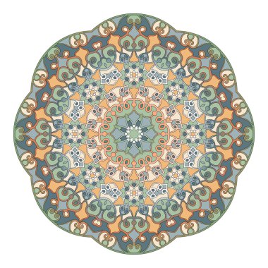 Dekoratif yuvarlak süsler.