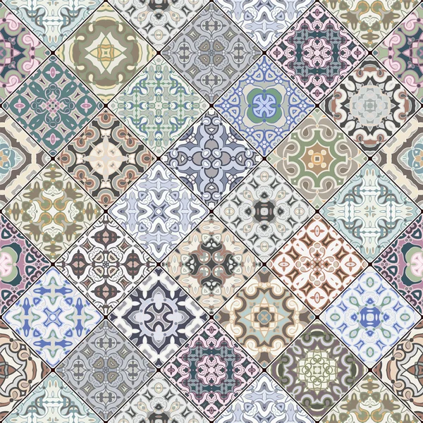 Patchwork modèles abstraits — Image vectorielle