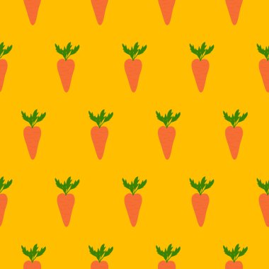 Havuç düz seamless modeli