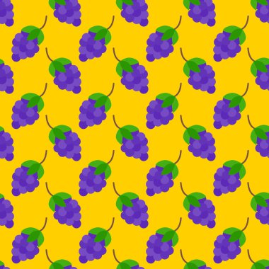 Üzüm düz seamless modeli