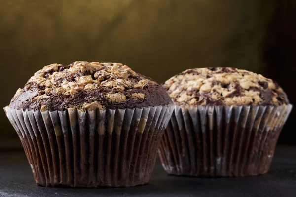 Il muffin al cioccolato — Foto Stock