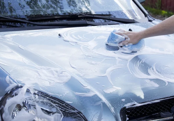 Mytí aut — Stock fotografie