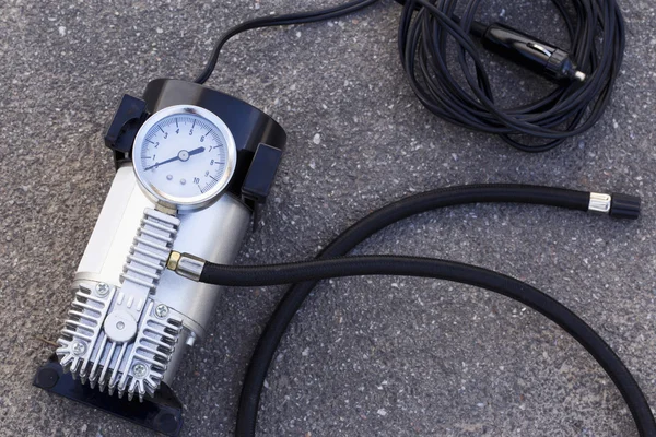 Car air pump — Stock Photo, Image