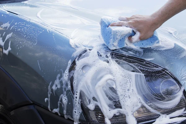 Un lavado de autos — Foto de Stock