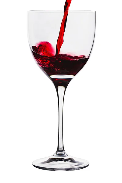 A bort pohárba öntik — Stock Fotó