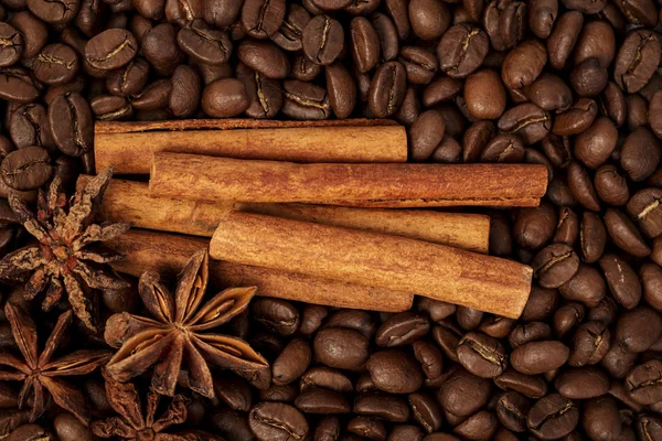 향신료와 커피 — 스톡 사진