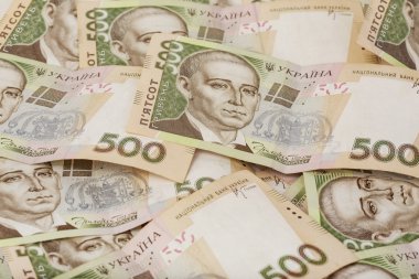 Beş yüz hryvnia banknotlar