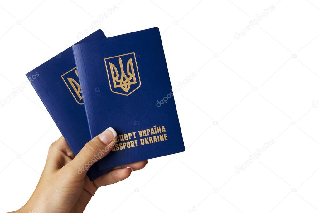 Passport in hand