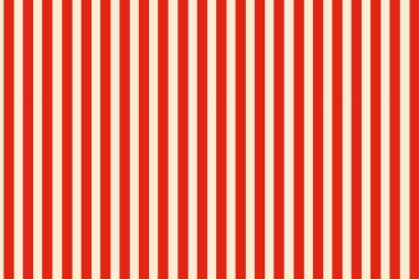 Kutlama ambalaj tasarımı için arkaplan çizgili şeker kamışı. Şeker kamışlarından esinlenilmiş kırmızı ve krem rengi çizgiler, Noel ambalajı kağıdı, hediye kutuları ve tatil süslemeleri için ideal.