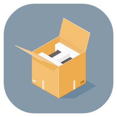 Yeni Ürünler karton kutunun içinde Paketli.