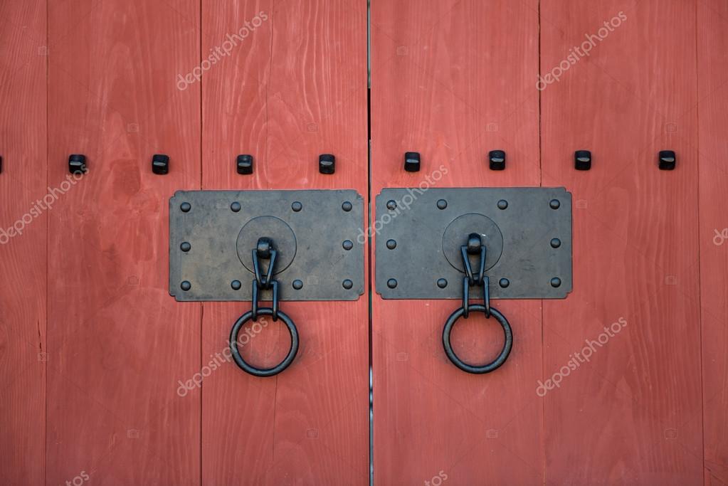 Korean traditional door — Stock Photo © studiojh #95475644