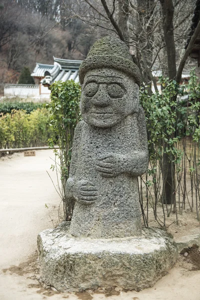 The statue of Harubang is a common symbol of fertility — Stok fotoğraf