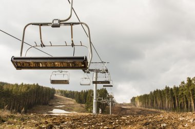 Bahar koltuklarda teleferik