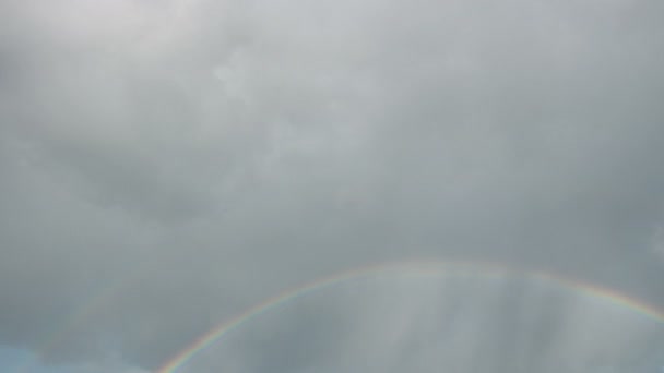 Rainbow in the Sky — Stock Video