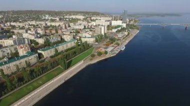 Şehrin üzerinde uçuş