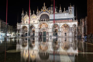 Square of San Marco at night - Italy