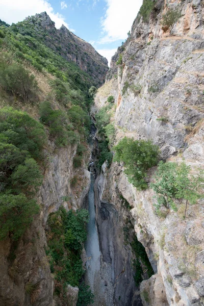 魔鬼在意大利 gorges — 图库照片