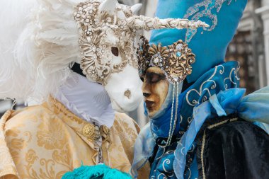 Venedik Karnavalı. İtalya