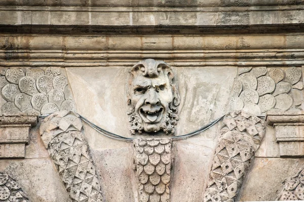 Estatuas antiguas en Palermo — Foto de Stock
