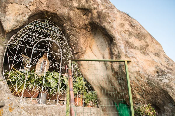 Church in the rock in Sicily — Stock Photo, Image