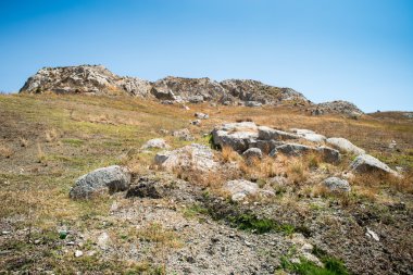 Sıcak çöl, Sicilya rocky hill ile